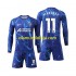Camisola Chelsea Madueke 11 Criança Equipamento Primeiro 2024-2025 Manga Comprida
